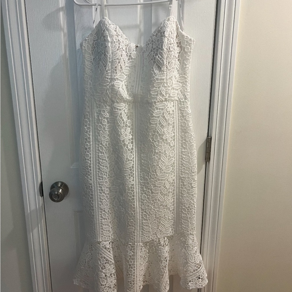 Siena Studio White Sundress Sleeveless